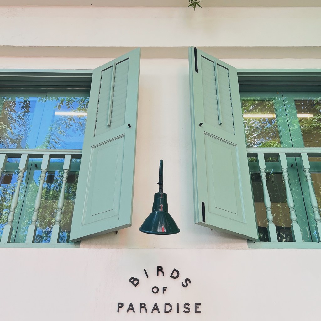 A gelato named Birds of Paradise.